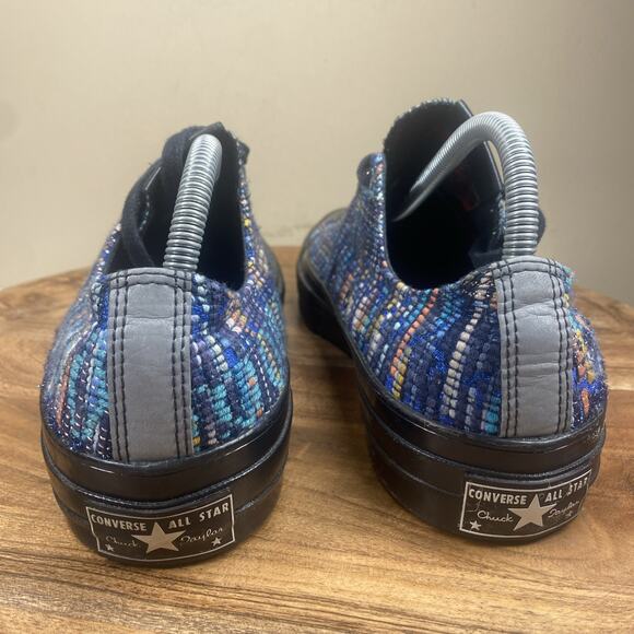 Converse Chuck Taylor AllStar New York Mens Blue Multicolor Size 9 Low Top Shoes - Picture 3 of 10